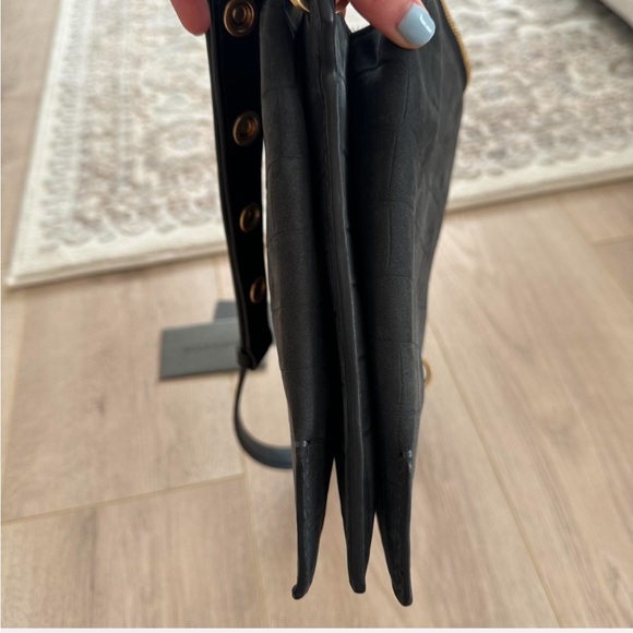 AllSaints Sheringham Suede
Shoulder Bag in "petrol blue" - Picture 5 of 7